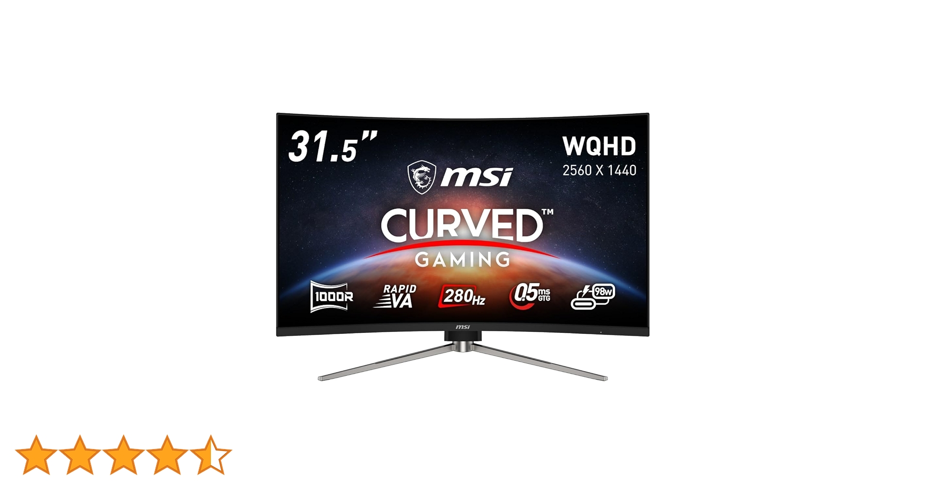 Amazon.co.jp: MSI 湾曲ゲーミングモニター MPG 325CQRXF 31.5インチ